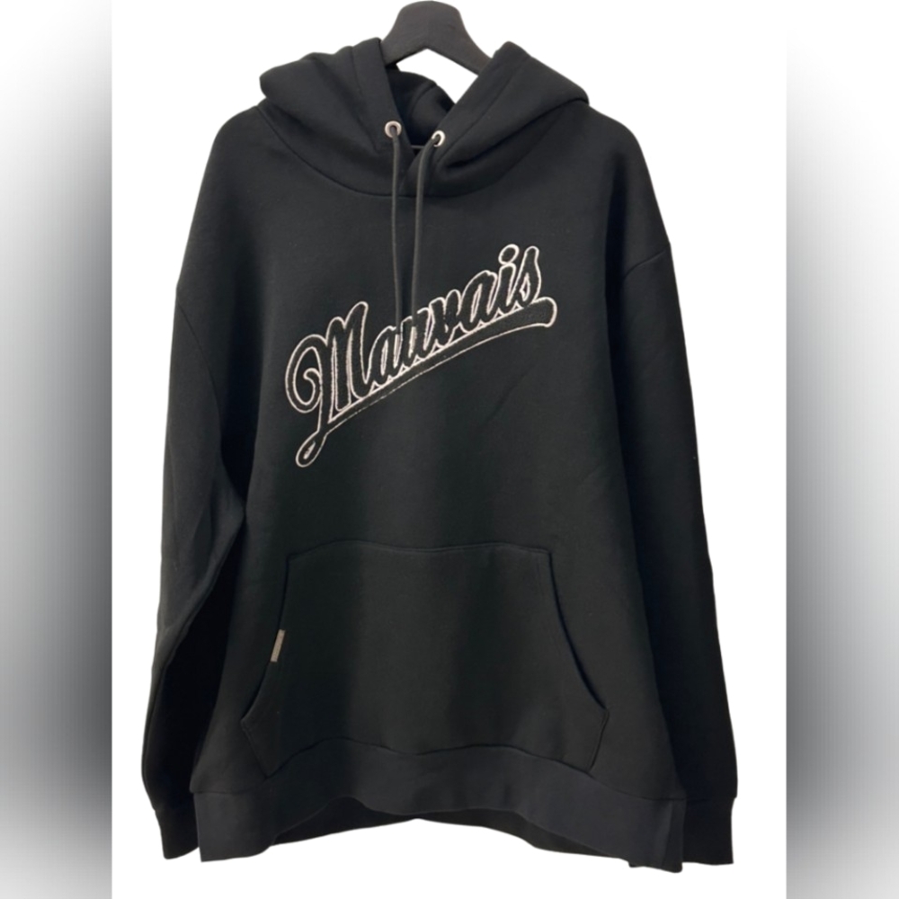 (NWT) MAUVAIS ◇ Varsity Hoodie with Mauvais Logo - US 2XL